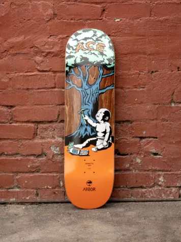 Arbor Ace Pelka Disconnected Youth 8.75" Skateboar 5 Arbor Ace Pelka Disconnected Youth 8.75" Skateboar - Image 3