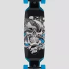 Santa Cruz Botanic Skull Drop Down 9.5" Complete -Ride The Wave Skateboard Store BotanicSkullDropDown95Complete