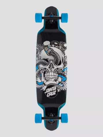 Santa Cruz Botanic Skull Drop Down 9.5" Complete 3 Santa Cruz Botanic Skull Drop Down 9.5" Complete