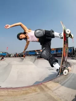 Triple 8 Dual Certified Sweatsaver Lizzy Helmet -Ride The Wave Skateboard Store DualCertifiedSweatsaverLizzyHelmet 2