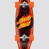 Santa Cruz Flame Dot Shark Surf Skate Carver 9.8" Compl 2 Santa Cruz Flame Dot Shark Surf Skate Carver 9.8" Compl -Ride The Wave Skateboard Store FlameDotSharkSurfSkateCarver98Compl