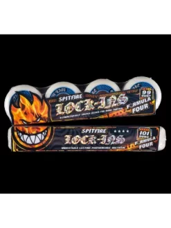 Spitfire Formular Four Lock-In 99D 53mm Wheels -Ride The Wave Skateboard Store FormularFourLockIn99D53mmWheels 2