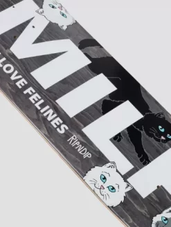 RIPNDIP Man I Love Felines Board 8.25" Skateboard De -Ride The Wave Skateboard Store ManILoveFelinesBoard825SkateboardDe 1
