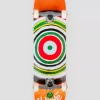 Painted Circle 8.25" Complete -Ride The Wave Skateboard Store PaintedCircle825Complete