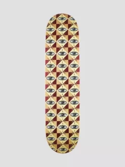 Toy Machine Pattern Logo 8.0" Skateboard Deck