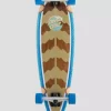 Santa Cruz Stipple Wave Dot Pintail 9.2" Complete -Ride The Wave Skateboard Store StippleWaveDotPintail92Complete