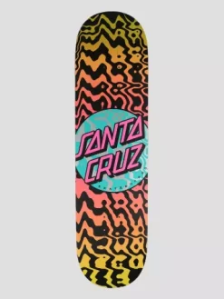 Santa Cruz Zebra Marble Dot 7 Ply Birch 8.125" Skateboa